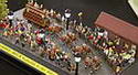Altstadt-Diorama mit der HAAKE-BECK Kutsche