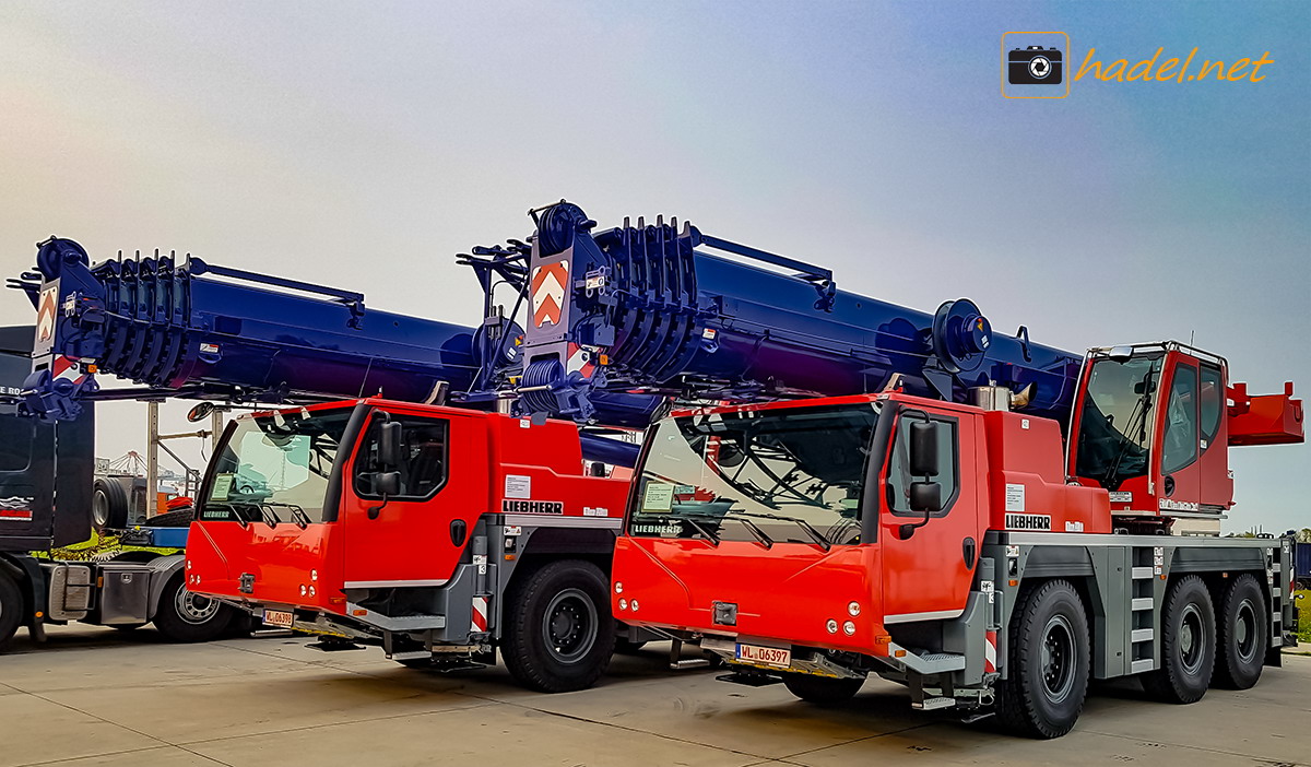 2 new Liebherr LTM 1060-3.1 / SN: 058 589 &amp; 058 590 for Kasikorn Factory and Equipment Co. Ltd 