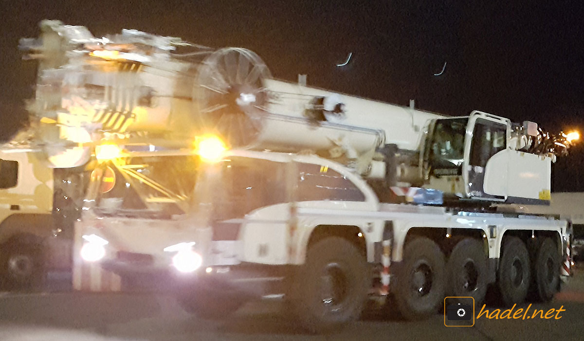 new Demag AC 130-5 / SN: 35331 on the way to Australia via Fremantle