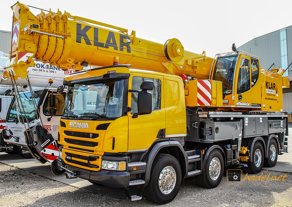 Liebherr LTF 1060-4.1 / SN: 076 053 on Scania P450 for Klar Autokranverleih