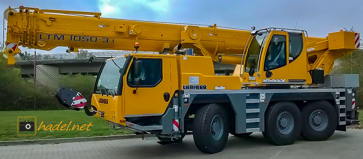 Liebherr LTM 1050-3.1 / SN: 083 888 on the way to Russia