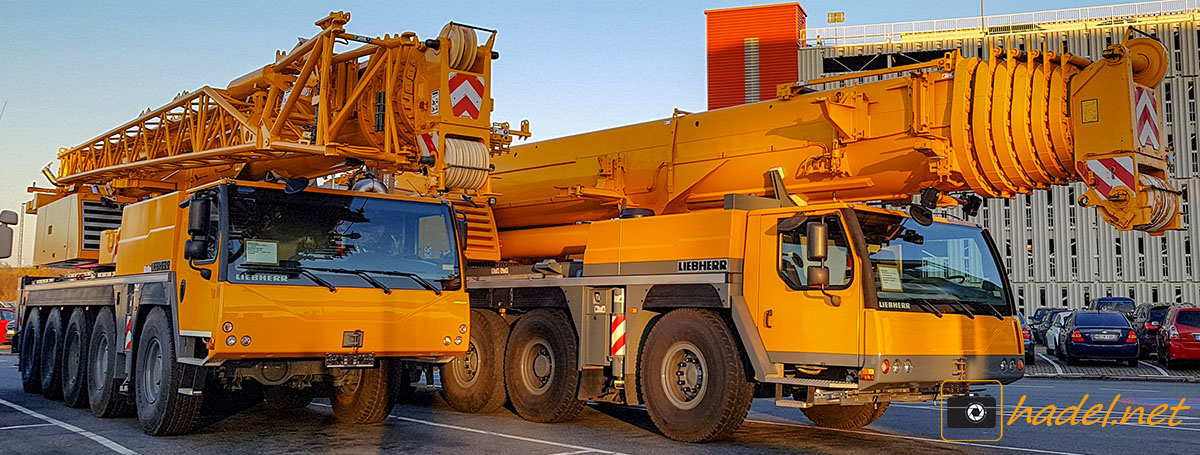 Liebherr LTM 1200-5.1 / 069 797 (YoM: 2009) &amp; Liebherr LTM 1095-5.1 / SN: 091 554 (YoM: 1/2019)