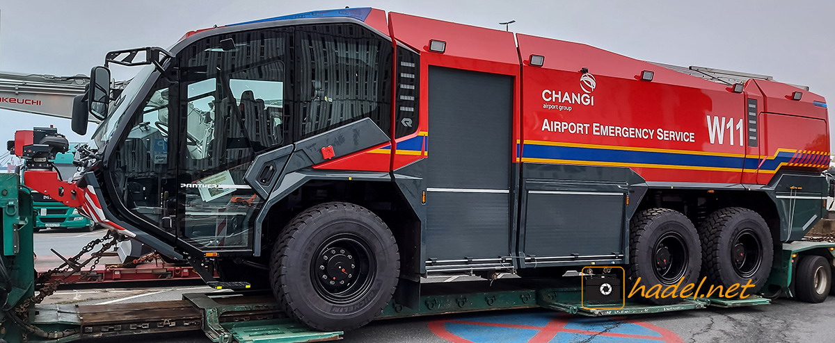 Rosenbauer Panther 6x6 for Changi Airport Singapore