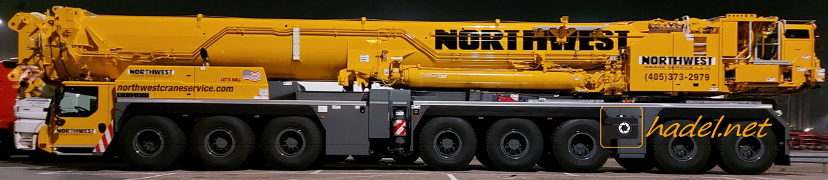 Liebherr LTM 1650-8.1 / SN: 046 842 for Northwest Crane Service (USA)