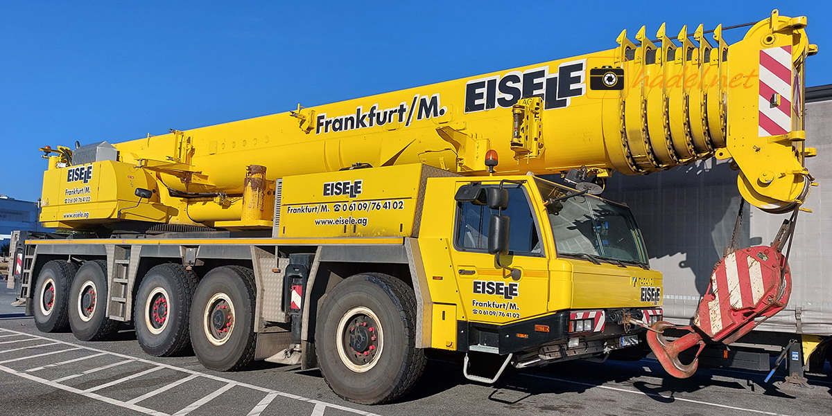 Tadano ATF 220G-5 / SN: 2136165 ex-Eisele leaving Germany