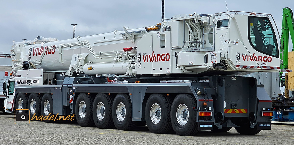 Liebherr LTM 1650-8.1 / SN: 082 574 going to Puerto Pisco (Peru) for Vivargo