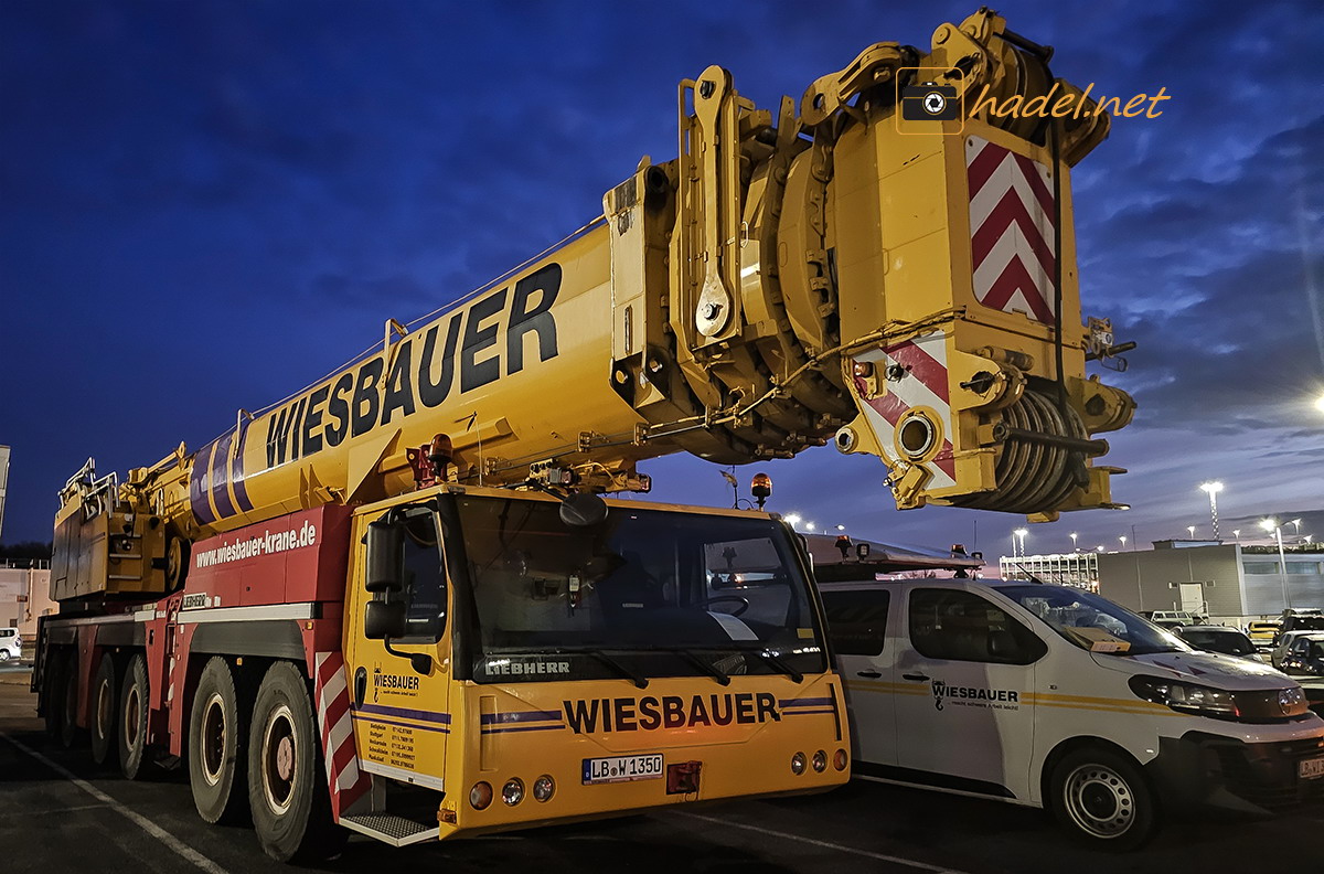 Liebherr LTM 1350-6.1 / SN: 071 389 (YoM: 20214) ex-Wiesbauer going to Bob Heavy Cranes in Abu Dhabi (UAE)