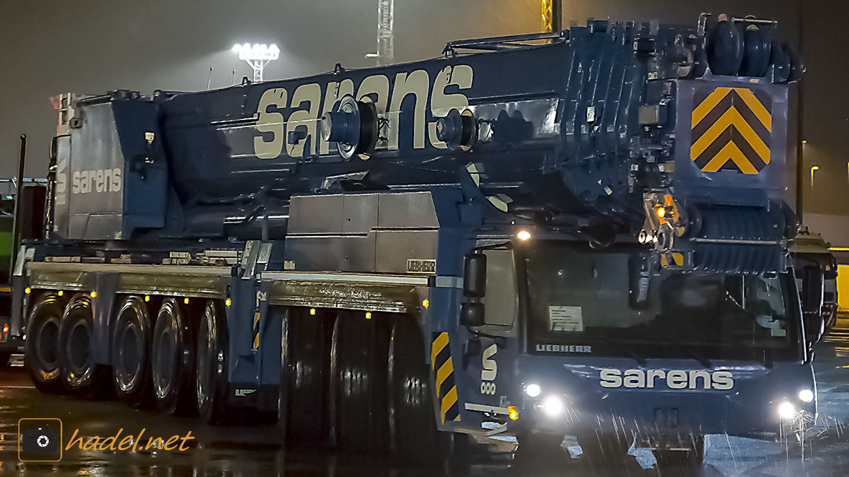 first Liebherr LTM 1450-8.1 / SN: 072 508 for Sarens Australia>                 				 </div>
			<div class=