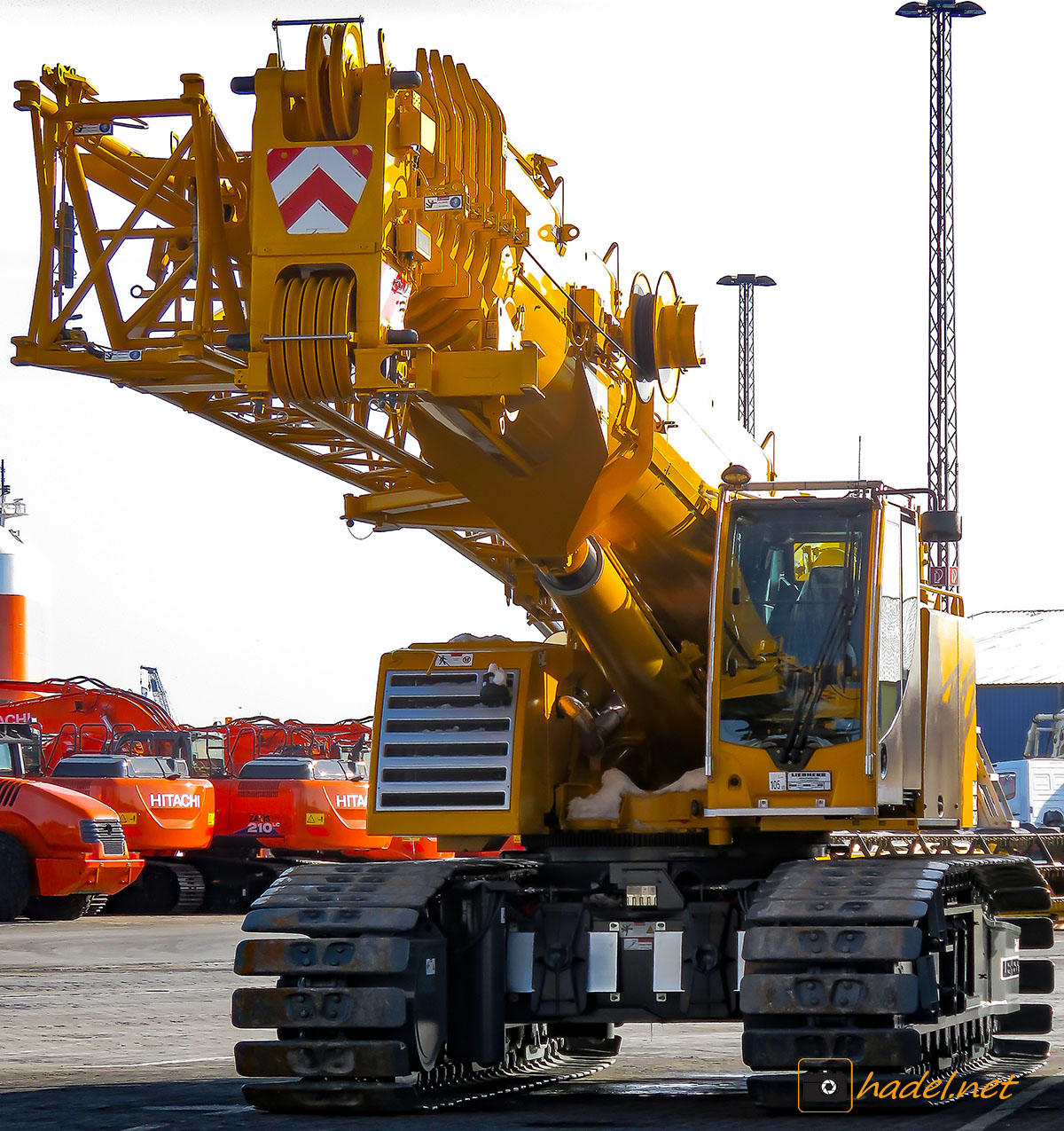 new Liebherr LTR 1100 / SN: 097 614 waiting for the vessel>                 				 </div>
			<div class=