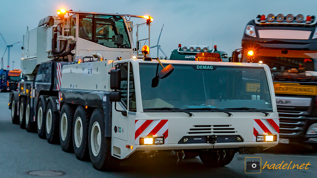new Demag AC 500-8 / SN: 84239 on the way to the USA via Galveston> </div>
<div class=