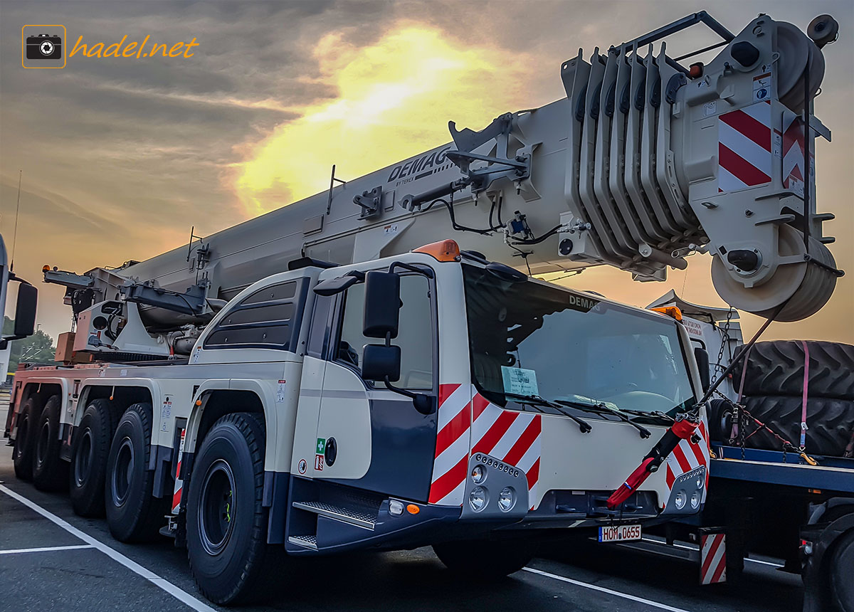 Demag AC 220-5 / SN: 82446 on the way to the USA>                 				 </div>
			<div class=