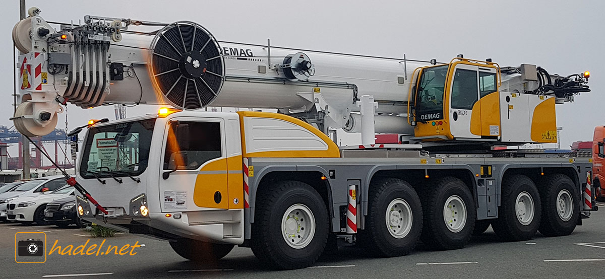 Demag AC 160-5 / SN: 38458 on the way to Terex Australia in Adelaide>                 				 </div>
			<div class=