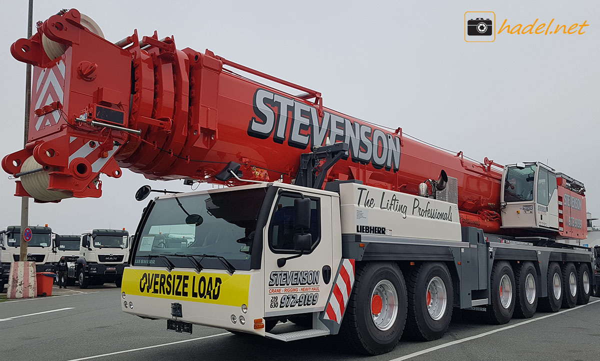 Liebherr LTM 1400-7.1 / SN: 072 384 for Stevenson (USA)>                 				 </div>
			<div class=