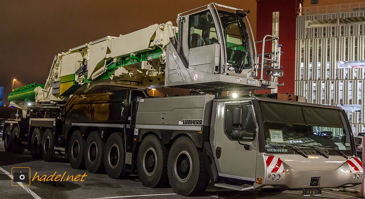 Liebherr LTM 11200 NX / SN: 073 450 (YoM: 2018) on the way to Yokohama Seaport>                 				 </div>
			<div class=