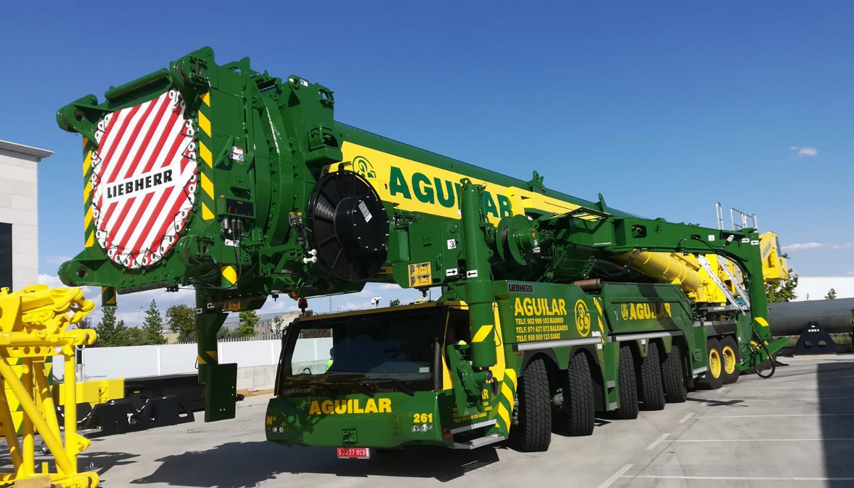 Gruas Aguilar modernises crane fleet with seven new Liebherr cranes>                 				 </div>
			<div class=