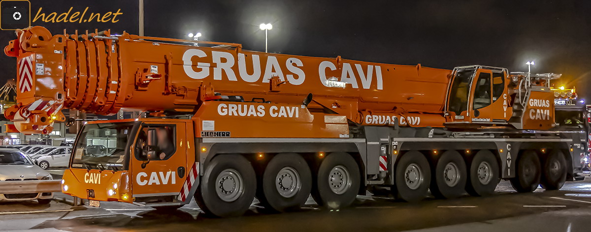 Liebherr LTM 1450-8.1 / SN: 072 575 for Gruas Cavi via San Antonio (Chile)>                 				 </div>
			<div class=