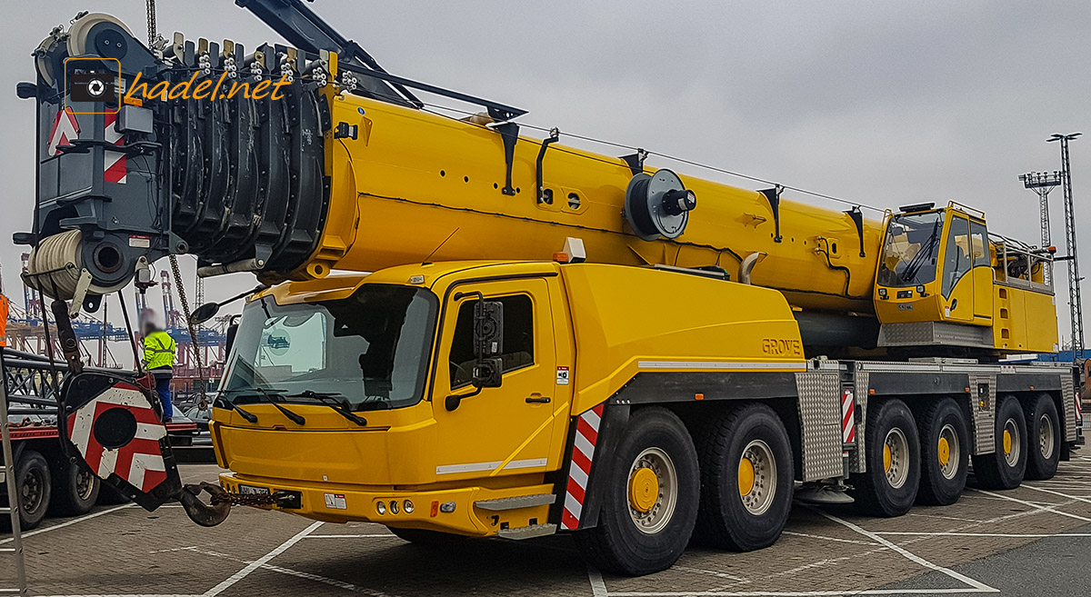 Grove GMK 6300 L / SN: 6300 5007 ex-JadeWeserLift leaving Germany in March 2019>                 				 </div>
			<div class=