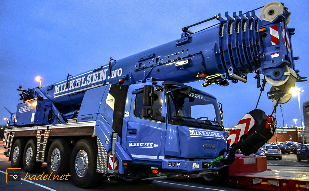 Grove GMK 4100 L-1 / SN: 41004140 for Mekkelsen (Norway)>                 				 </div>
			<div class=