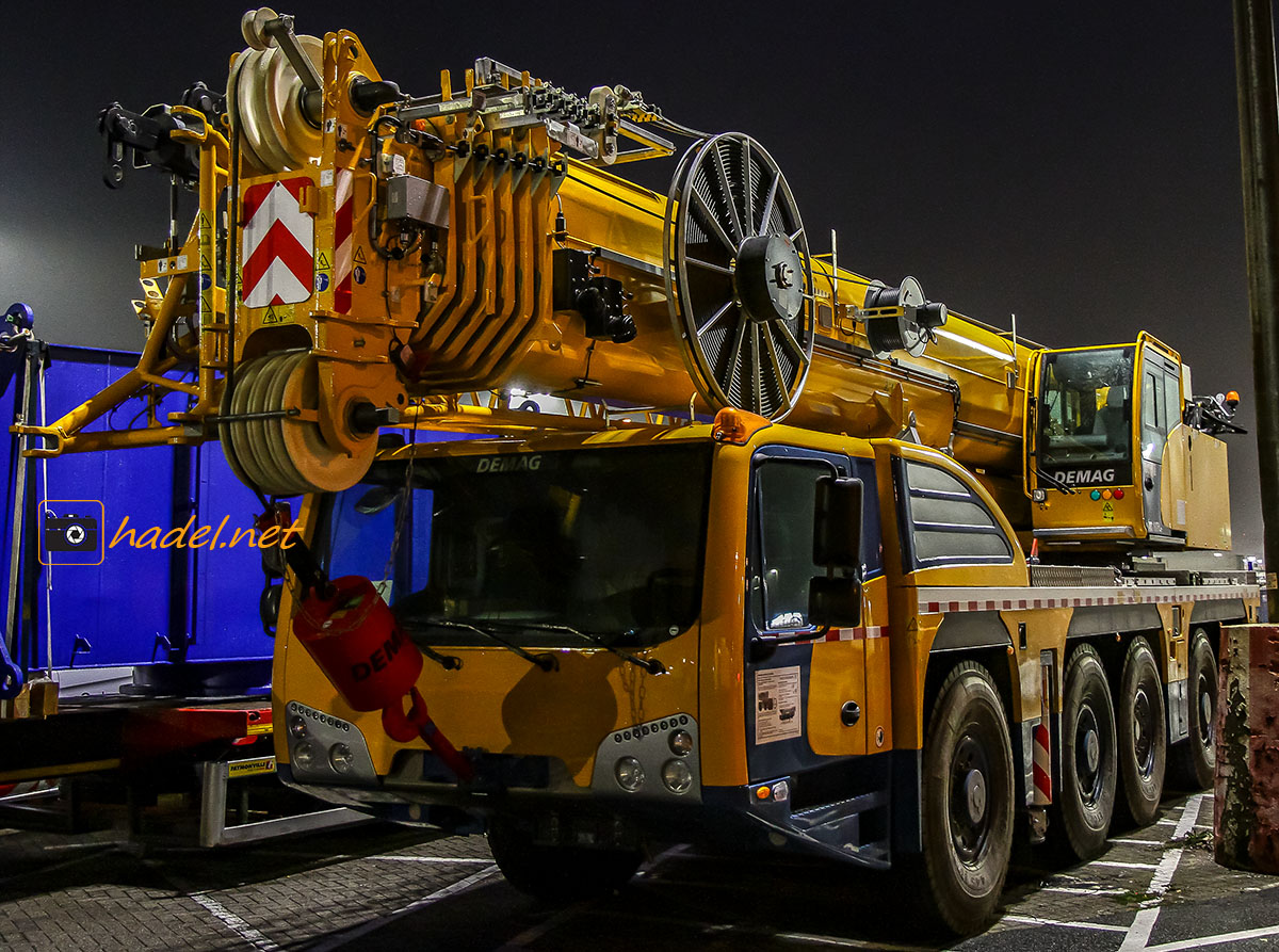 Demag AC 160-5 / SN: 38484 on the way to Chile>                 				 </div>
			<div class=