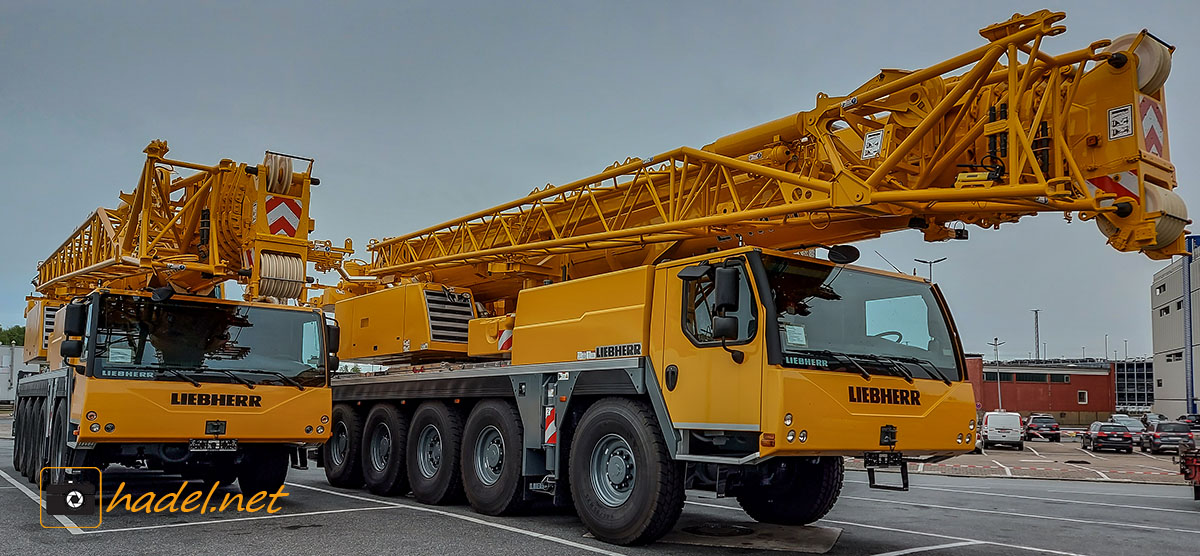 2 x Liebherr LTM 1095-5.1 on the way to Masan Port >                 				 </div>
			<div class=