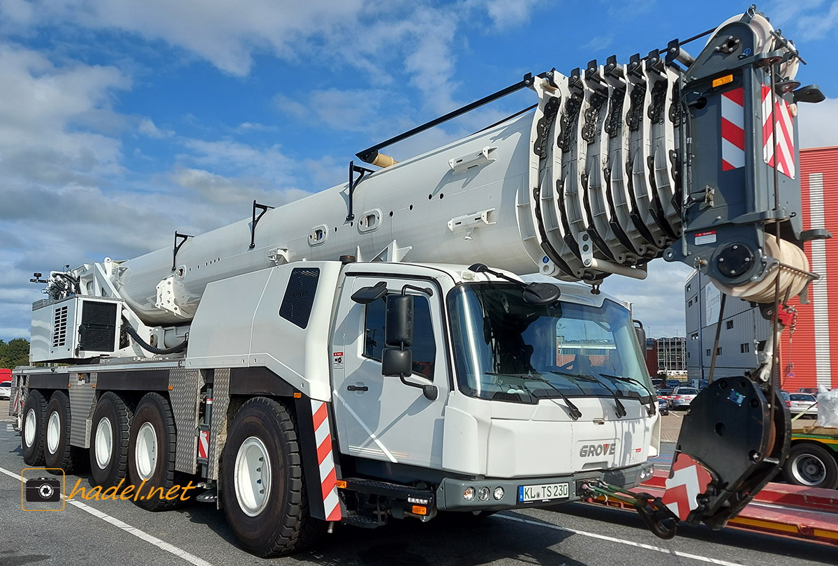 Grove GMK 5250XL-1 / SN: 5250 9517 on the way to Galveston (USA)>                 				 </div>
			<div class=