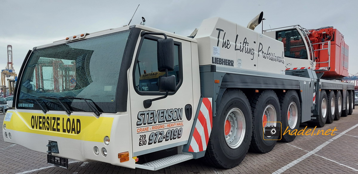 Liebherr LTM 1650-8.1 / SN: 046 845 for Stevenson (USA)>                 				 </div>
			<div class=