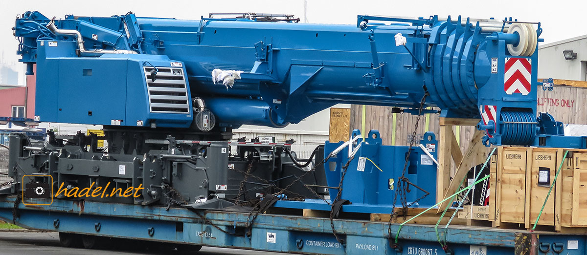 Liebherr LTR 1220 / SN: 047 607 on the way to Port Brisbane (Australia)>                 				 </div>
			<div class=