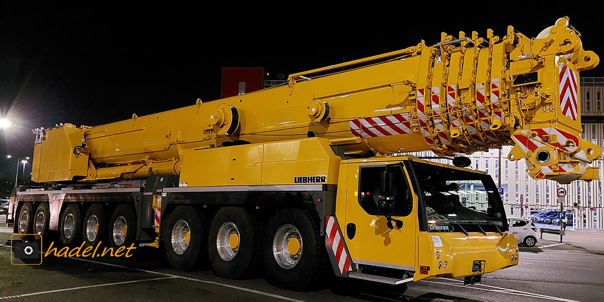 Liebherr LTM 1450-8.1 / SN: 072 652 (YoM: 03/2022) on the way to Australia>                 				 </div>
			<div class=