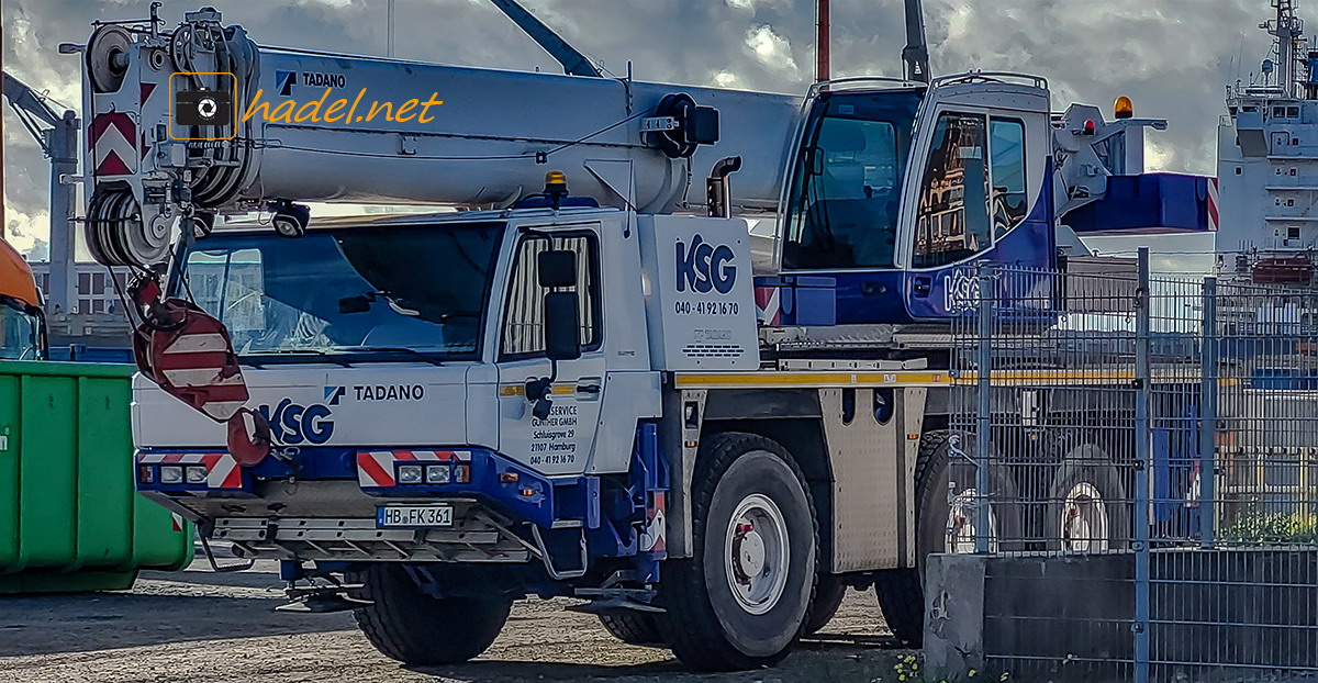 Tadano Faun ATF 60G-3 from KSG / Fahrenholz-Krane waiting for next Job>                 				 </div>
			<div class=
