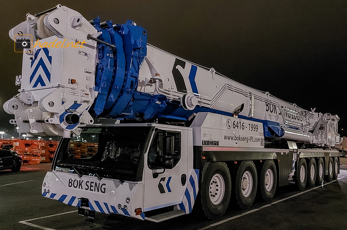 Liebherr LTM 1650-8.1 / SN: 046 897 für Bok Seng Logistics (Singapur)>                 				 </div>
			<div class=