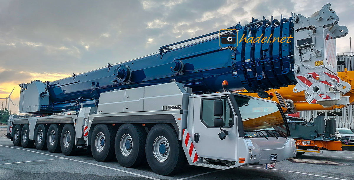 Liebherr LTM 1450-8.1 / SN: 072 596 mit Zielhafen Melbourne (Australien)>                 				 </div>
			<div class=