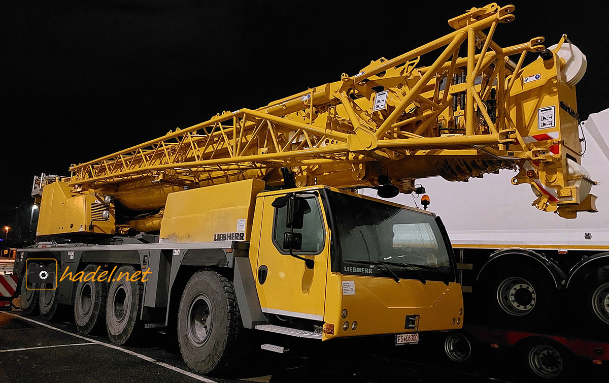 Liebherr LTM 1160-5.2 / SN: 046 635 mit Zielhafen Galveston (USA)> </div>
<div class=