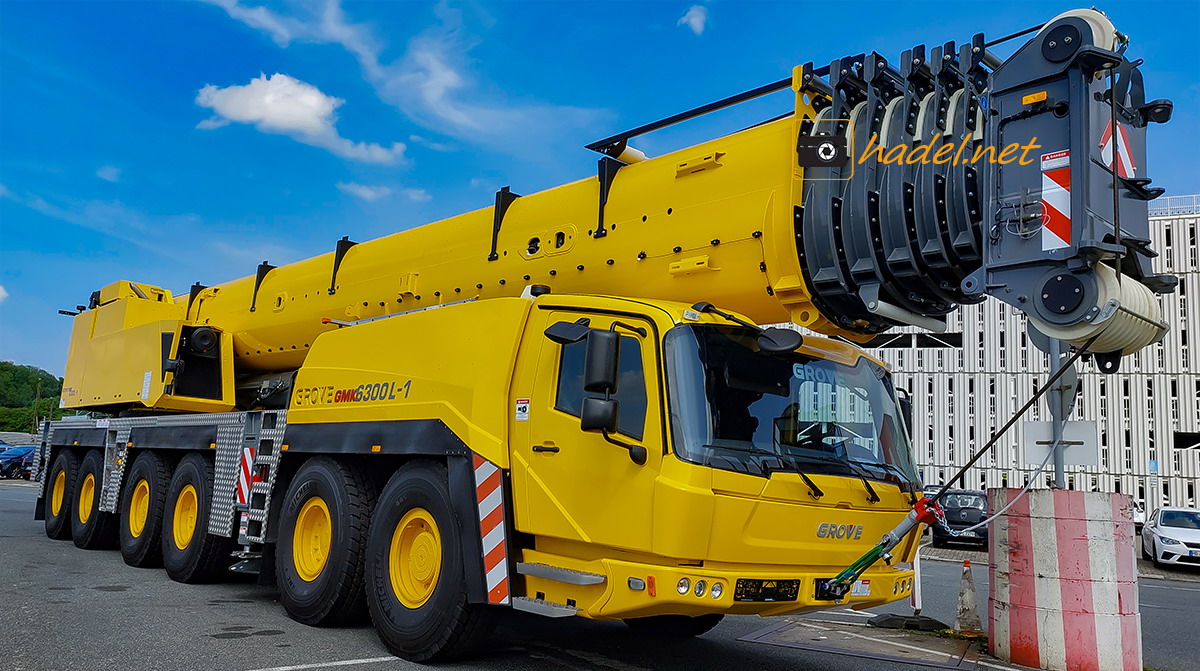 Grove GMK 6300L-1 / SN: 6300 6132 für Kanoo Group (Abu Dhabi)>                 				 </div>
			<div class=