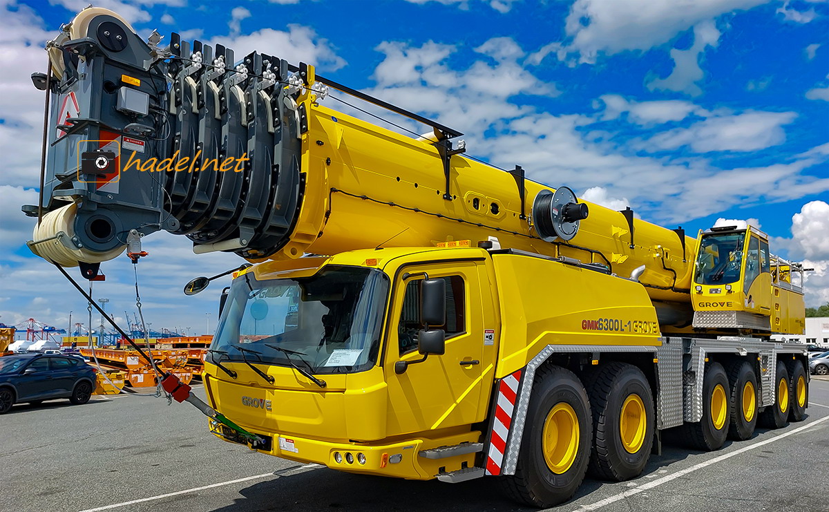 Grove GMK 6300L-1 / SN: 6300 6138 auf dem Weg nach Freeport (USA)>                 				 </div>
			<div class=