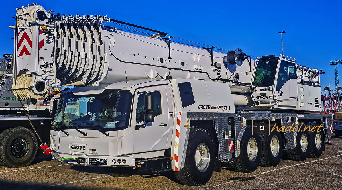 Grove GMK 5250XL-1 / SN: 5250 9769 for Borger´s Cranes via Port Kembla (Australia)>                 				 </div>
			<div class=