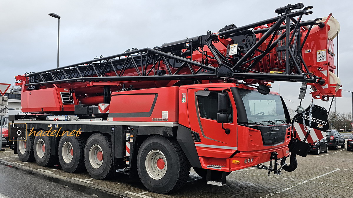 Liebherr LTM 1110-5.2 / SN: 091 839 mit Zielhafen Galveston (USA)>                 				 </div>
			<div class=