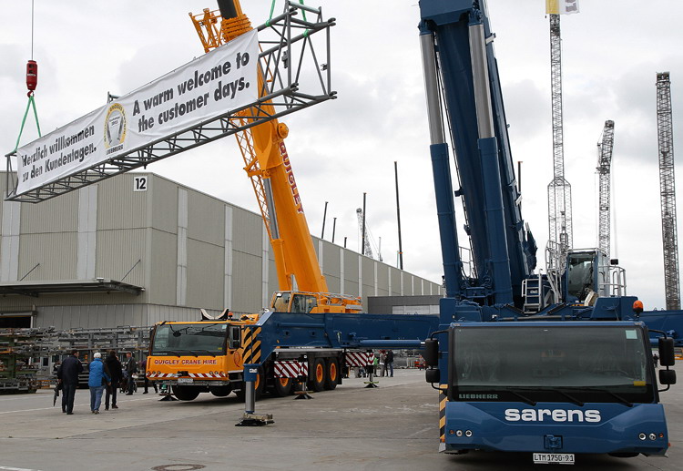 some impressions from the Liebherr Customer Days 2015