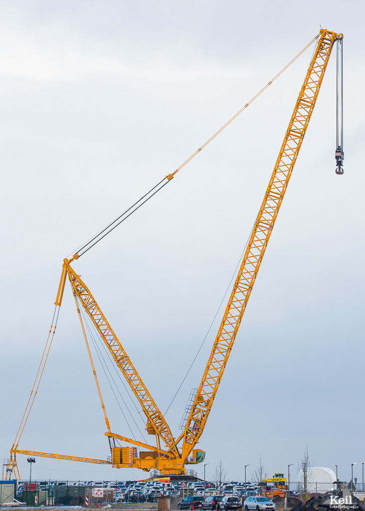Liebherr LR 11350 from Schmidbauer in Cuxport (Germany)