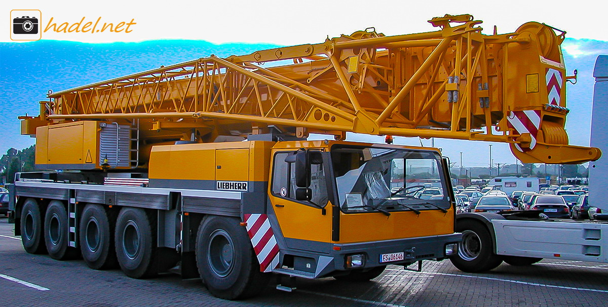 new Liebherr LTM 1150/1 / SN: 067 128 on the way to Schiller Crane (USA)