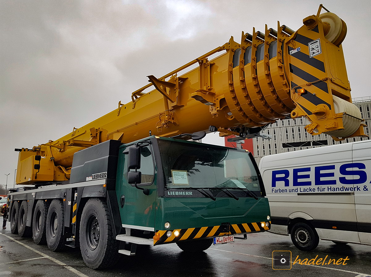 new Liebherr LTM 1250 NX on the way to Japan!