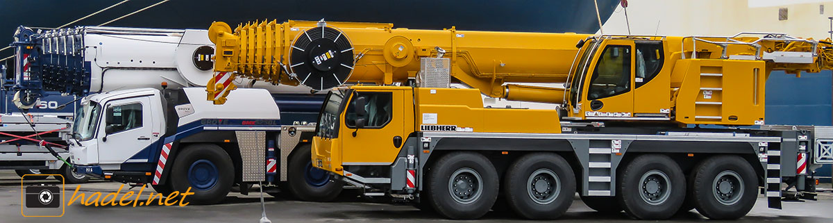 Liebherr LTM 1100-4.2 / SN: 064 377 on the way to the USA