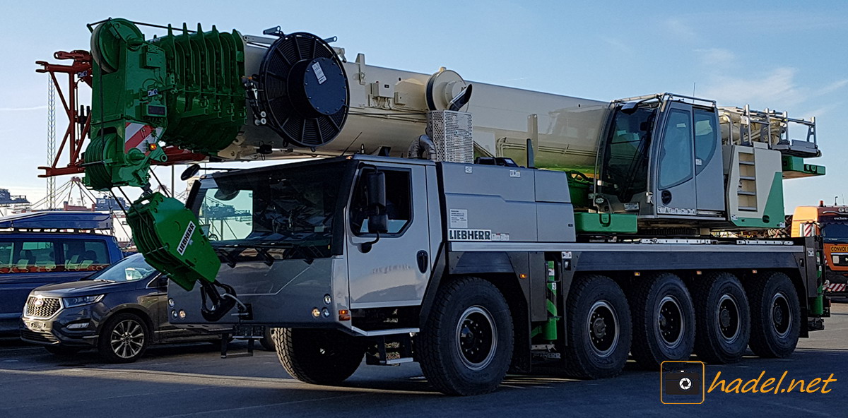 new Liebherr LTM 1120 NZ / SN: 092 962 on the way to Japan