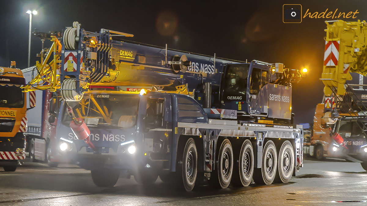 4 new Demag AC 130-5 for Sarens Nass in a row!