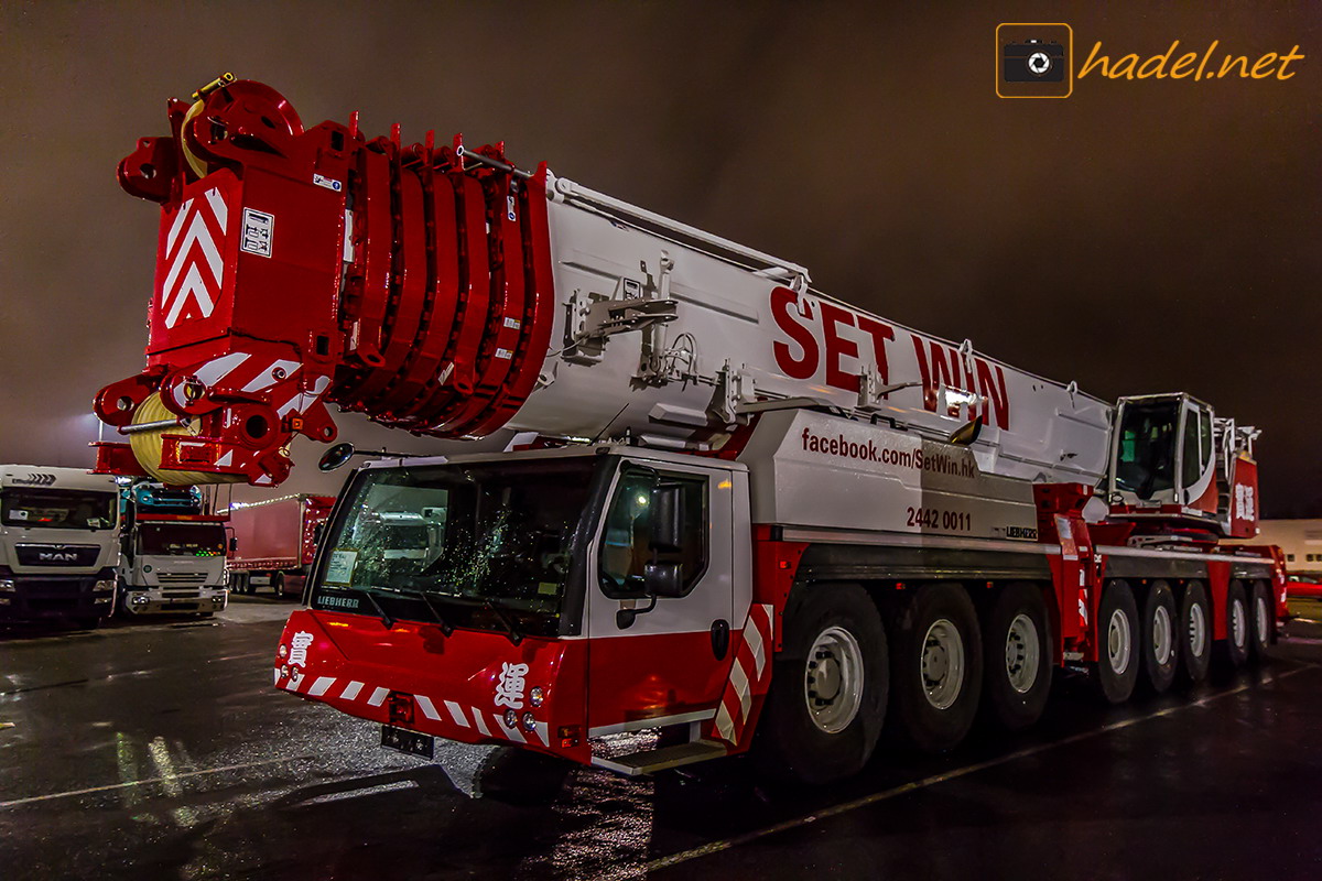 new Liebherr LTM 1450-8.1 for SetWin (Hongkong)