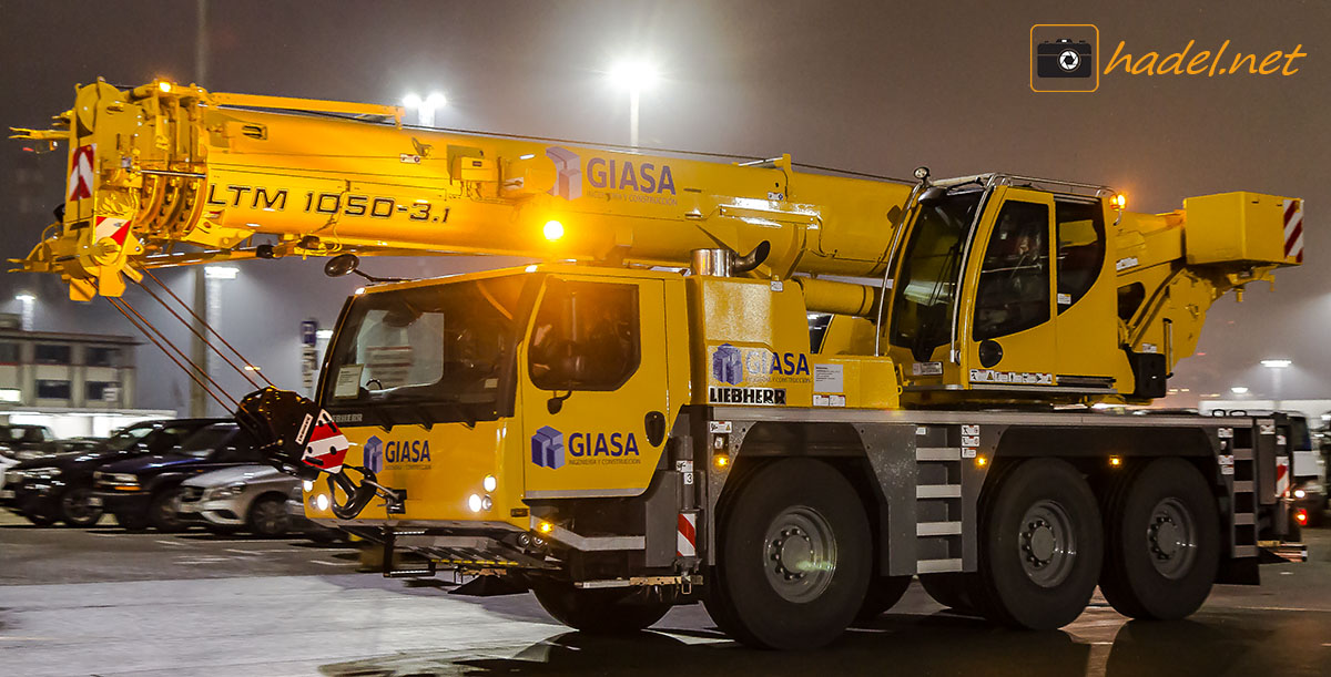 new Liebherr LTM 1050-3.1 / SN: 083 825 for Giasa Construcciones (Mexico)