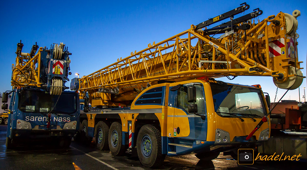 Demag AC 160-5 / SN: 38451 for Maquinas Diesel S.A. de C.V. via Veracruz (Mexico)