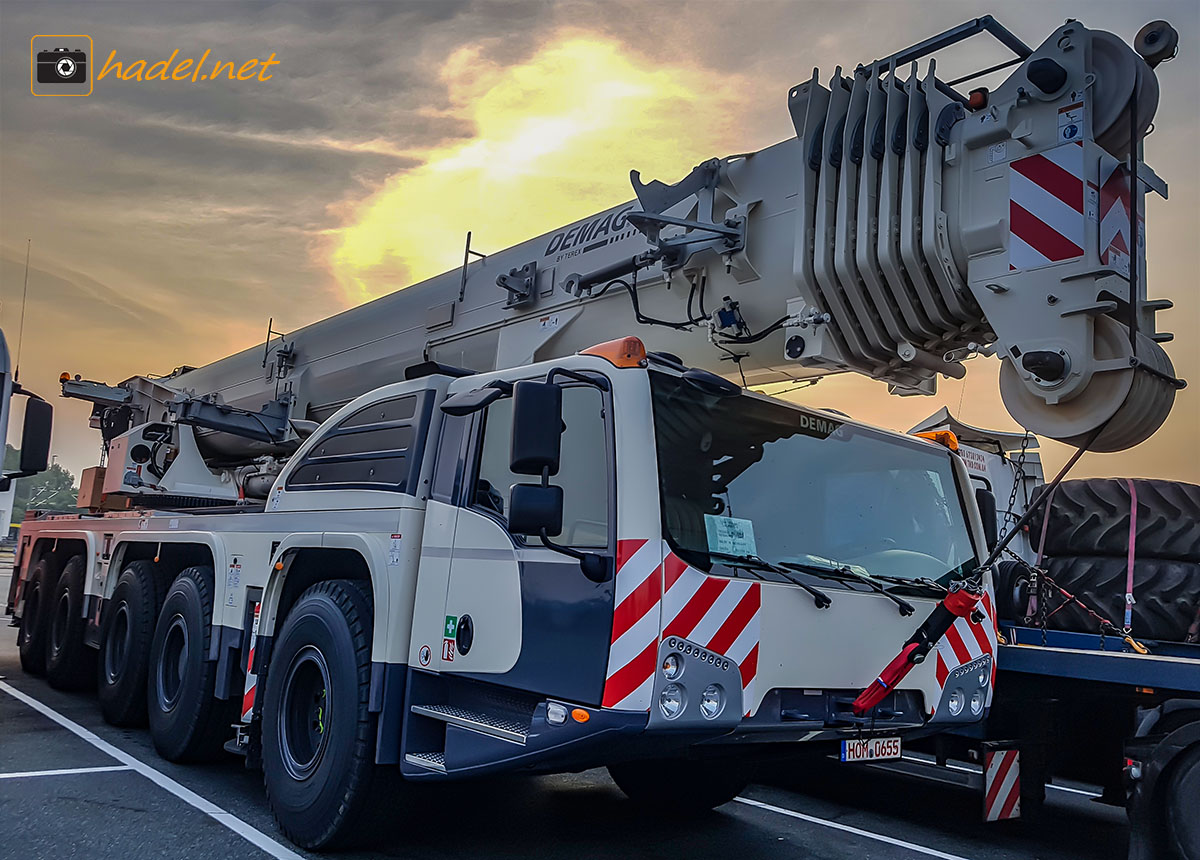 Demag AC 220-5 / SN: 82446 on the way to the USA