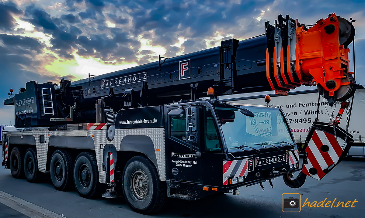 Terex Demag AC 140 / SN: 14206 from Fahrenholz waiting for the next Job