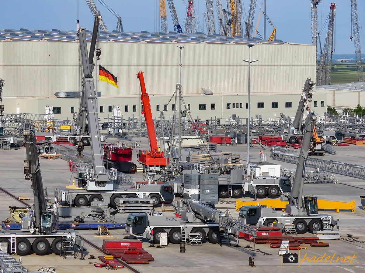 some impressions from the Liebherr factory Ehingen in summer 2018