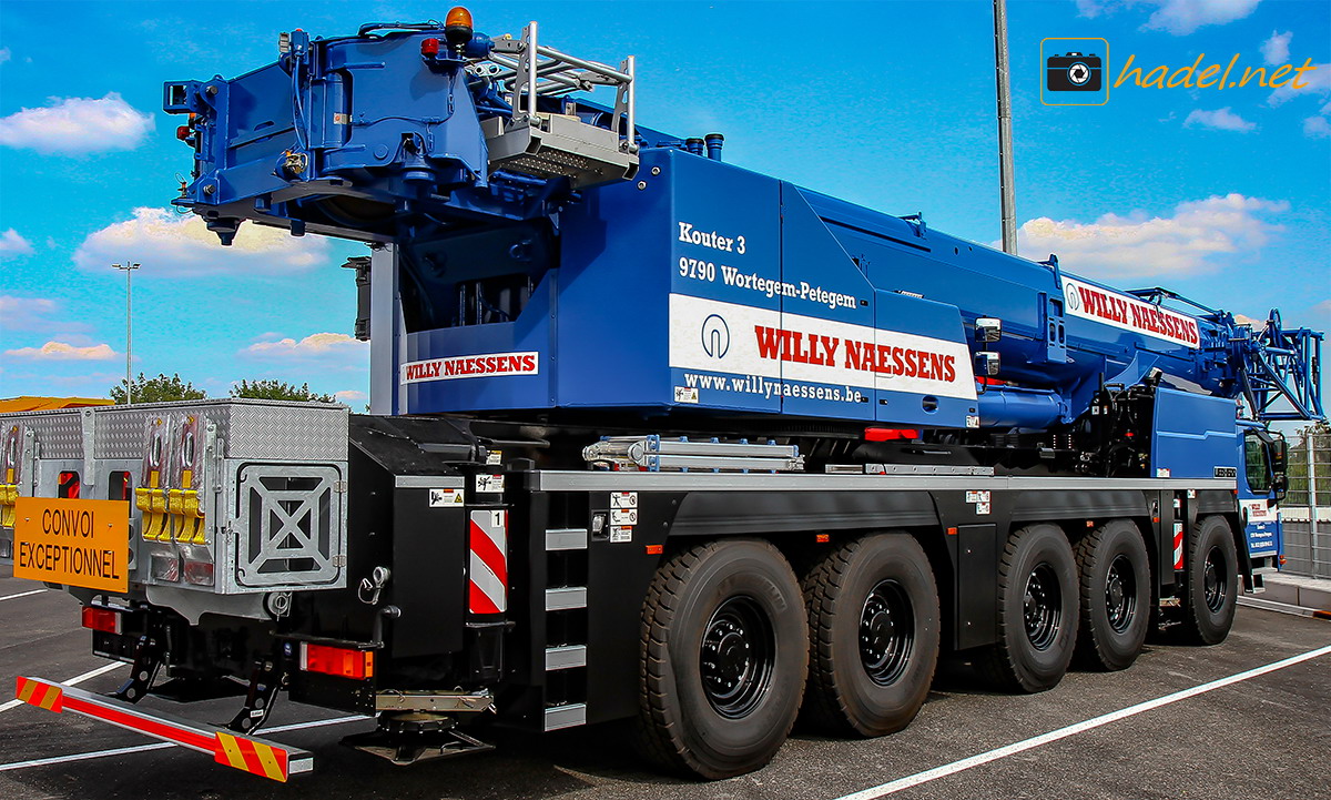 Liebherr LTM 1160-5.2 / SN: 068 790 for Willy Naessens (Belgium)